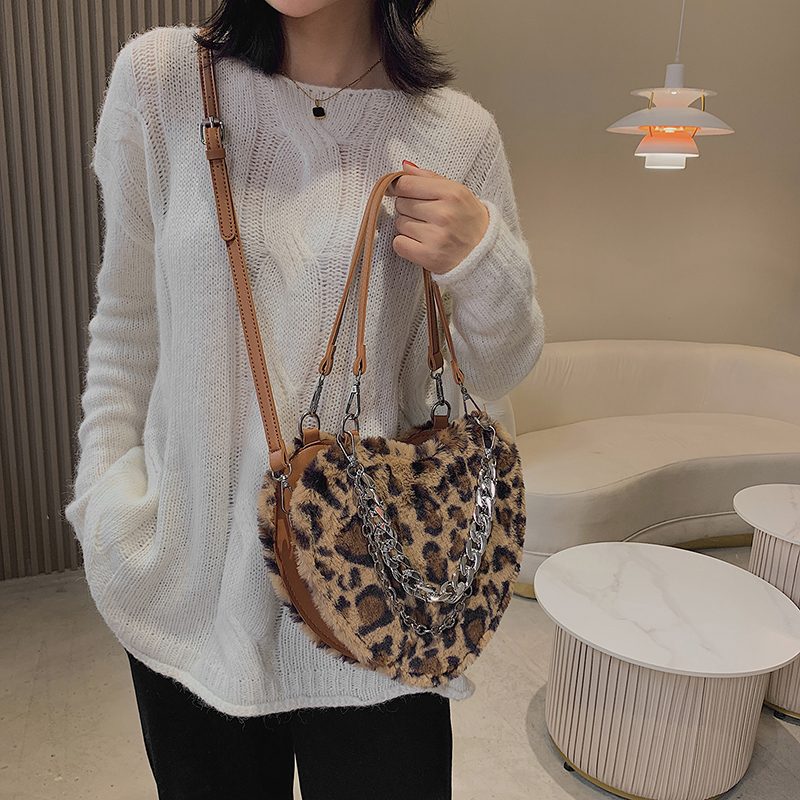 Paily Dame Crossbody-håndtaske I Imiteret Læder - Brun