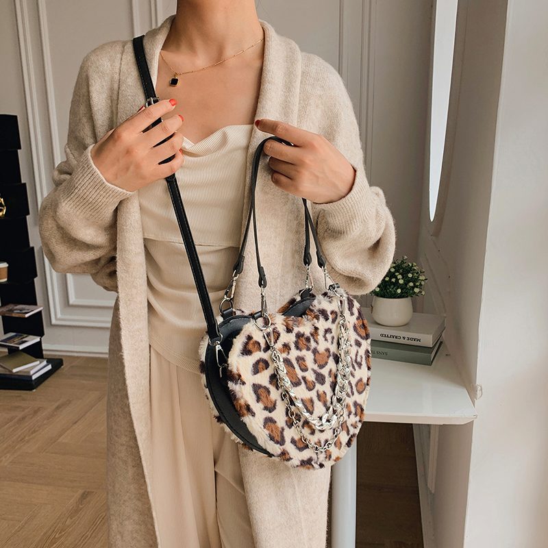 Paily Dame Crossbody-håndtaske I Imiteret Læder - Brun
