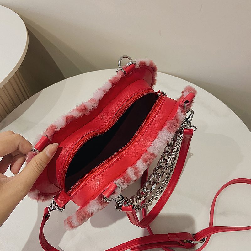 Paily Dame Crossbody-håndtaske I Imiteret Læder - Brun