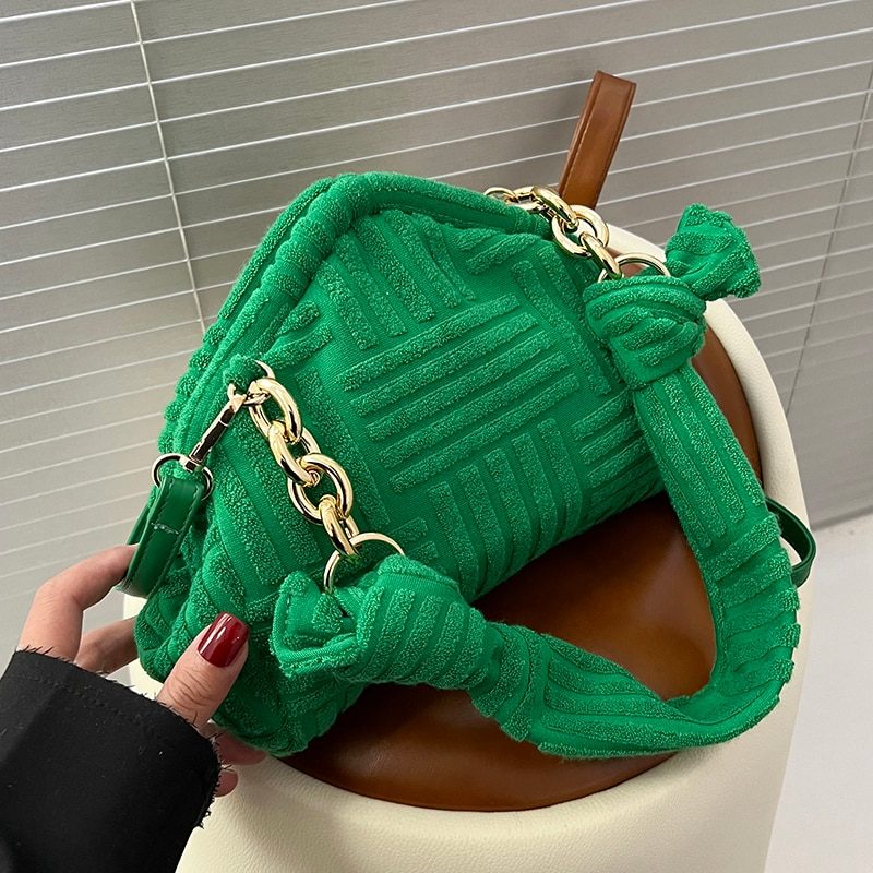 Palma Luksus Crossbody Håndtaske Til Kvinder - Grøn