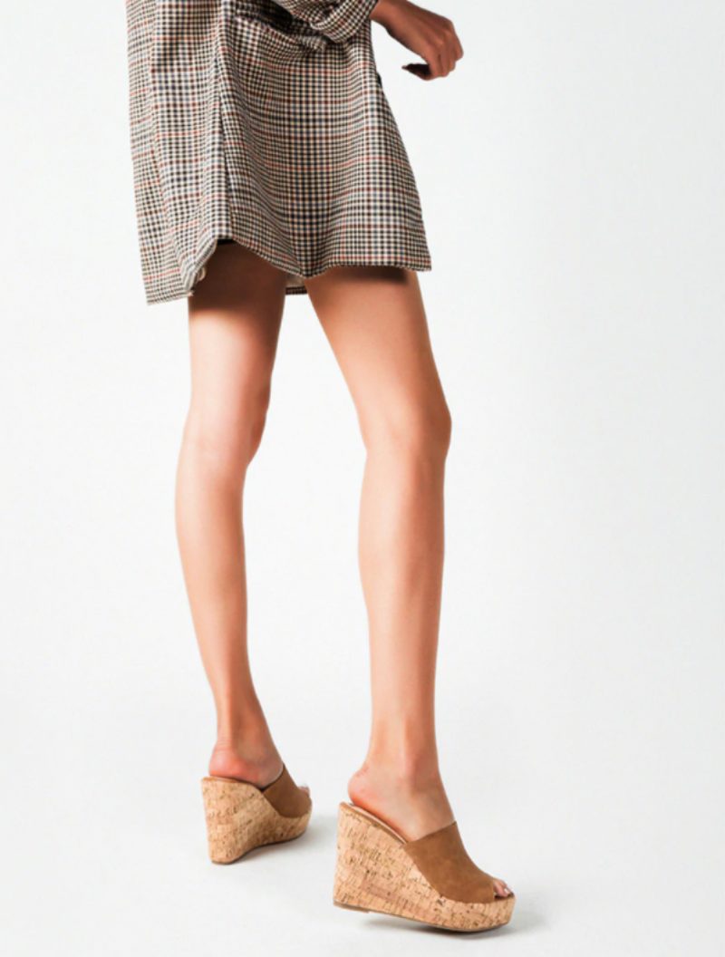 Palmira Wedges - Sort