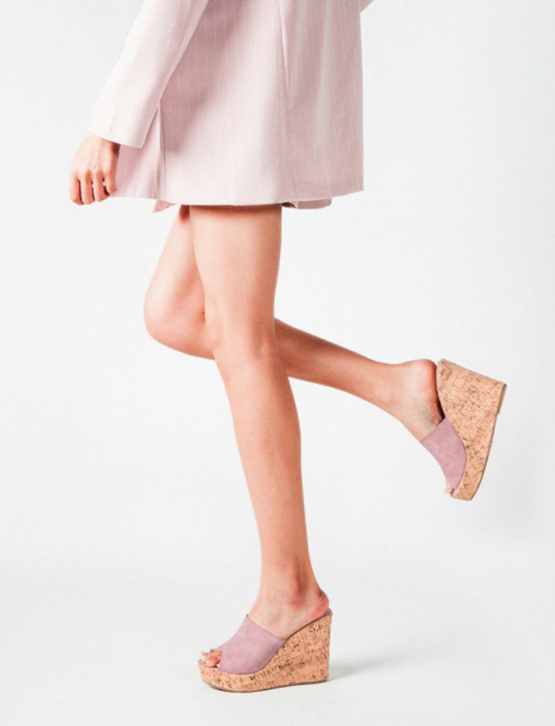 Palmira Wedges - Sort