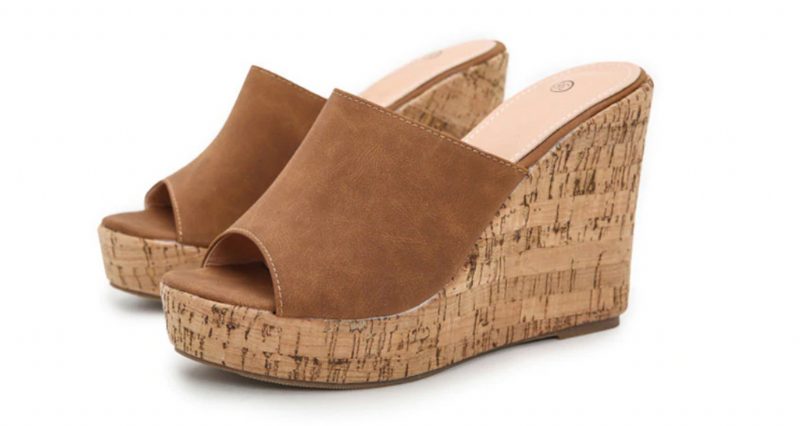 Palmira Wedges - Sort