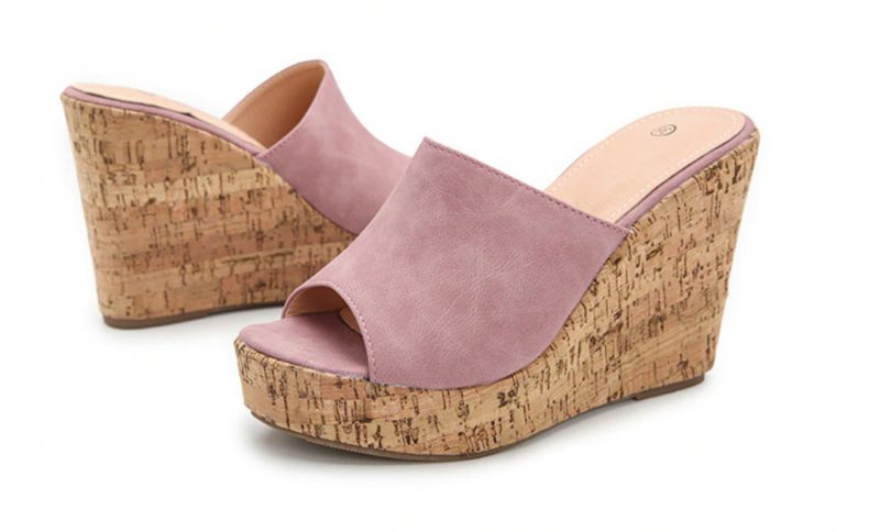 Palmira Wedges - Sort