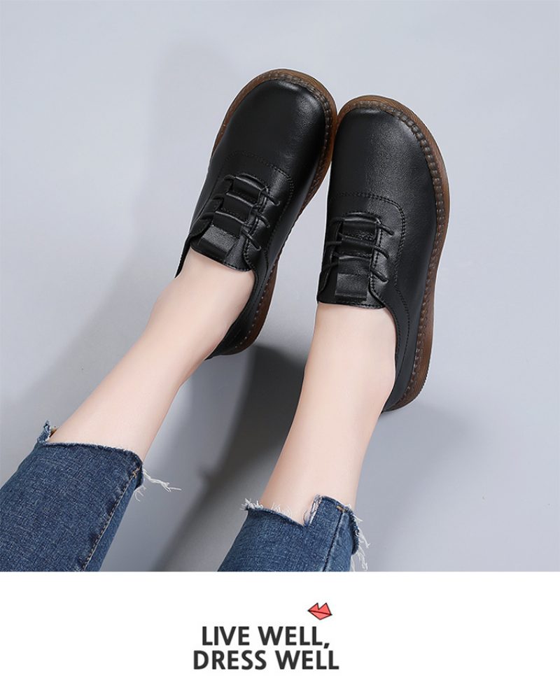 Panise Slip-on Ballet Sports Sorte Sko Til Kvinder - Sort