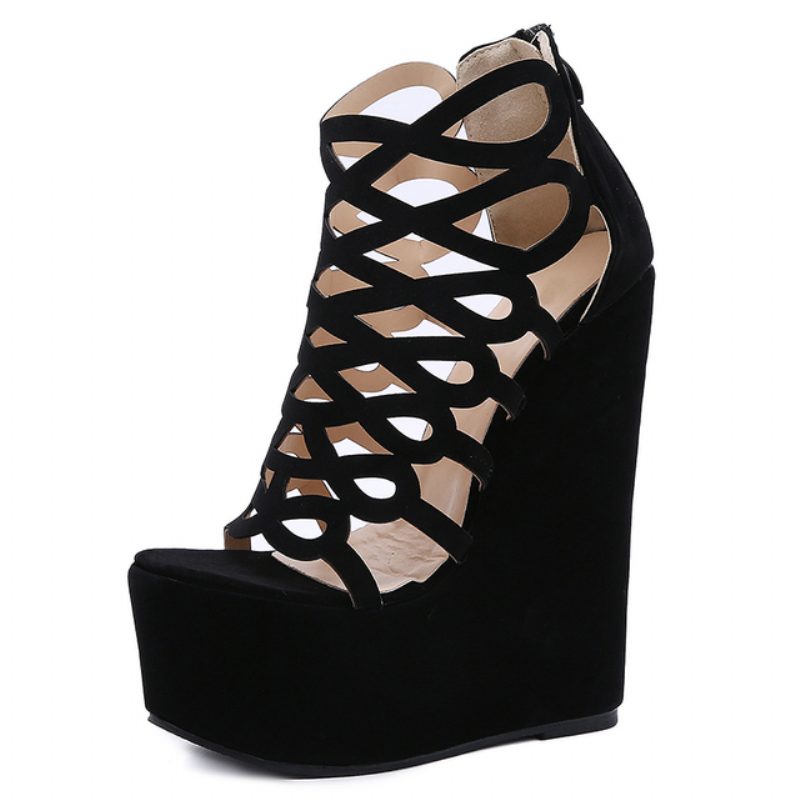 Paola Kile Sandal Til Kvinder - Sort