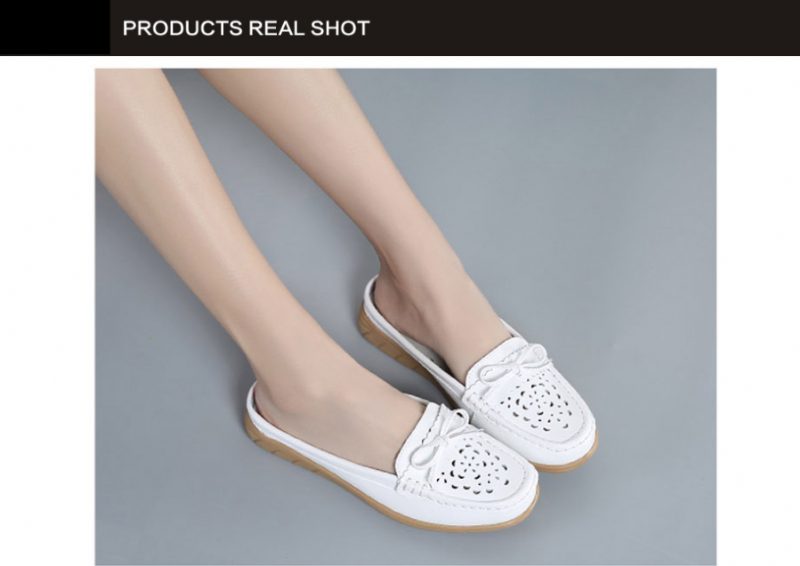 Papoila Loafers - Hvid hul