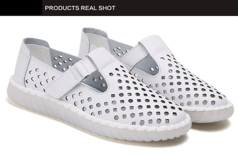 Papoila Loafers - Hvid hul