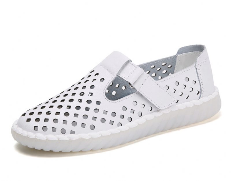 Papoila Loafers - Hvid hul