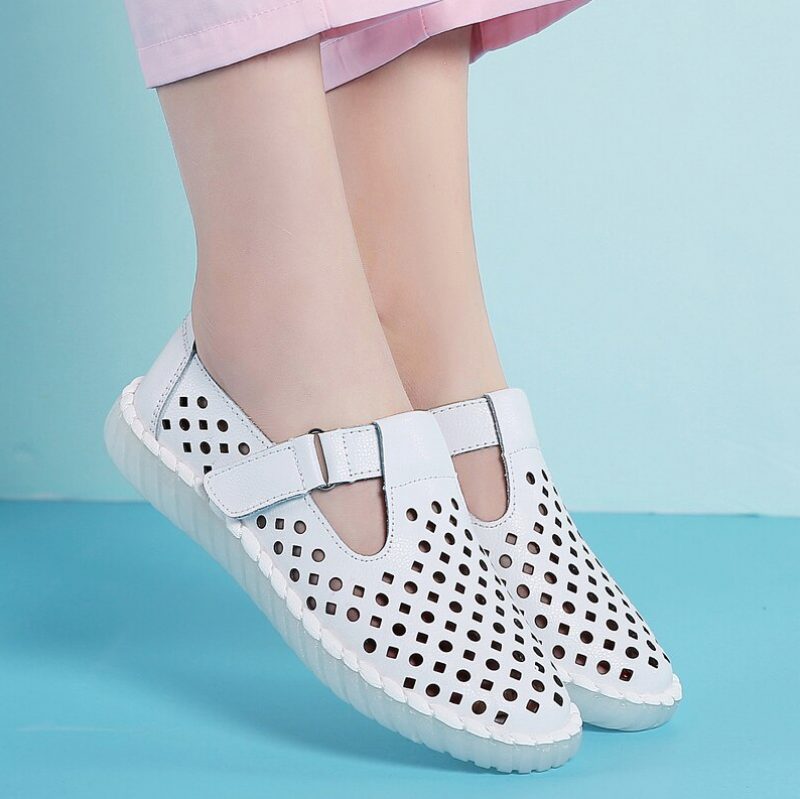 Papoila Loafers - Hvid hul