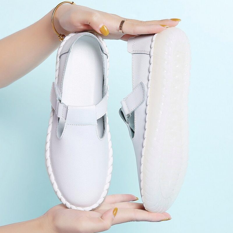 Papoila Loafers - Hvid hul