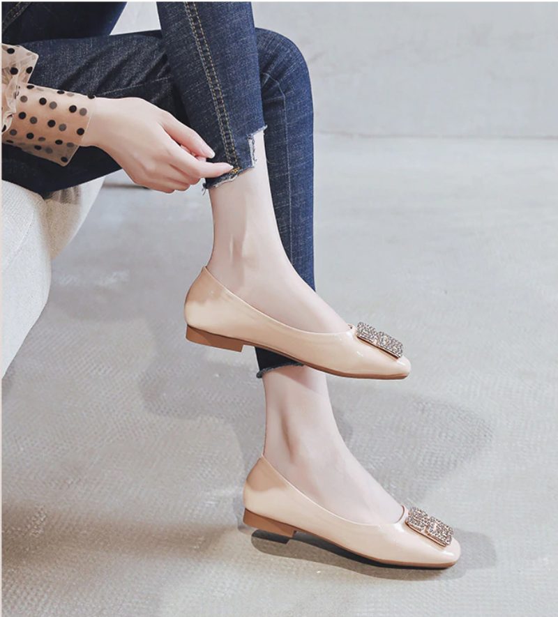 Patico Dame Loafer Sko - Sort