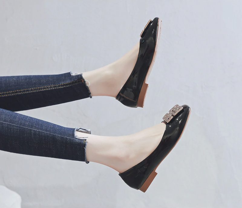 Patico Dame Loafer Sko - Sort