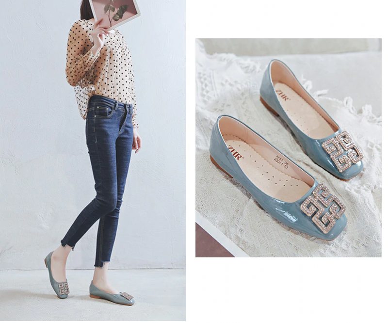 Patico Dame Loafer Sko - Sort