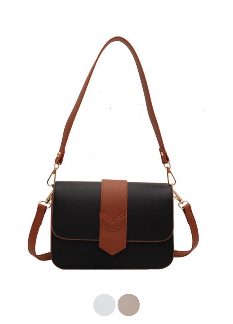 Patric Lille Designer Læder Crossbody Håndtaske Til Kvinder