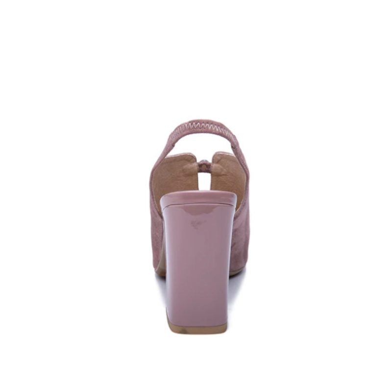 Paty Heels - mørk pink