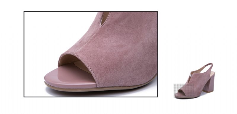 Paty Heels - mørk pink