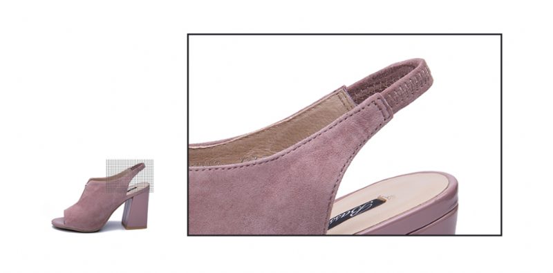 Paty Heels - mørk pink