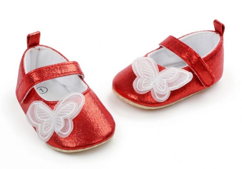 Paula Baby Piges Flade Sko - Guld