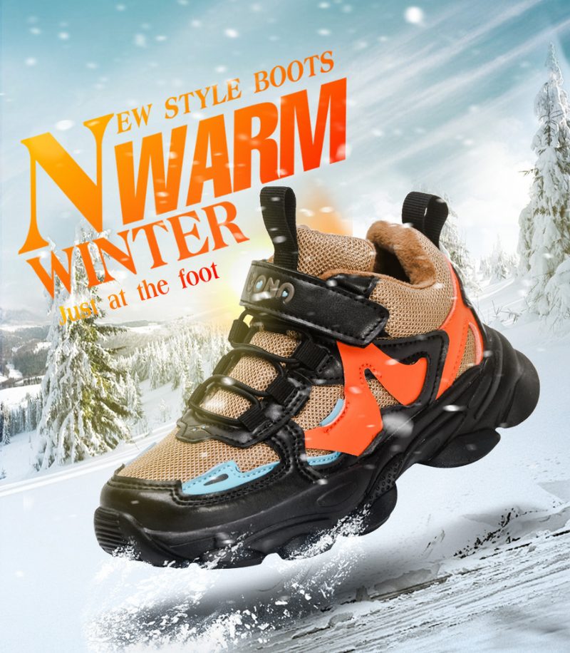 Peeters Warm Sneaker Til Drenge - Brun