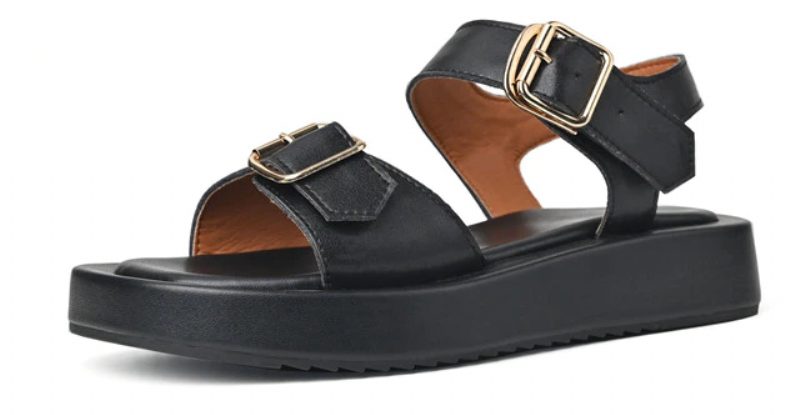 Peggy Flad Sandal Til Kvinder - Gul