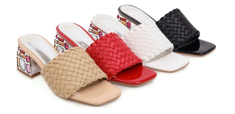 Peggy Højhælet Sandal Til Kvinder - Beige