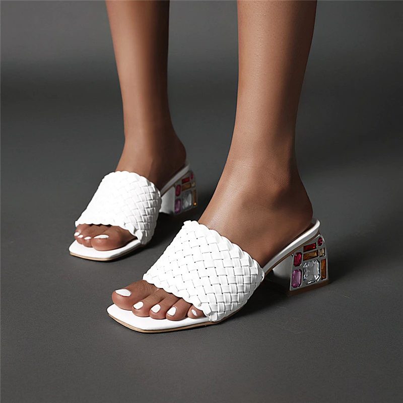 Peggy Højhælet Sandal Til Kvinder - Beige