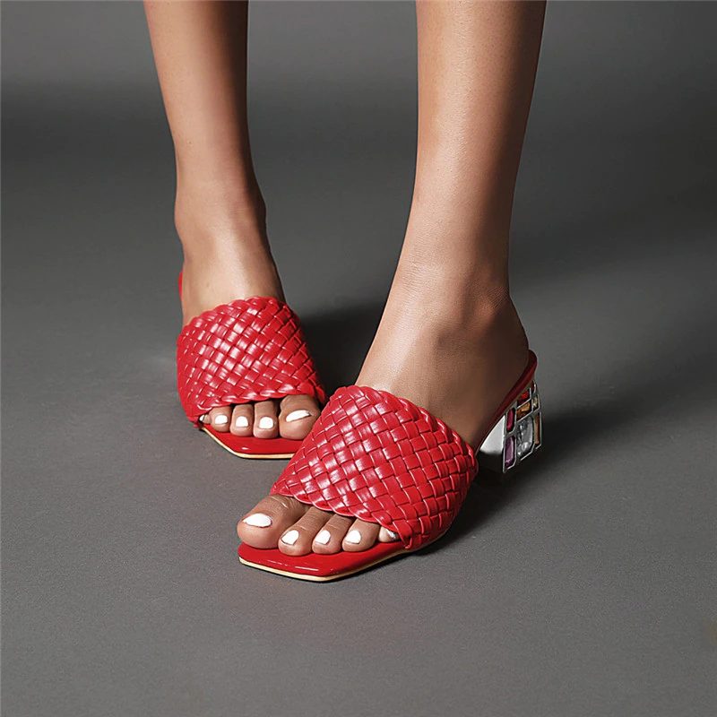 Peggy Højhælet Sandal Til Kvinder - Beige