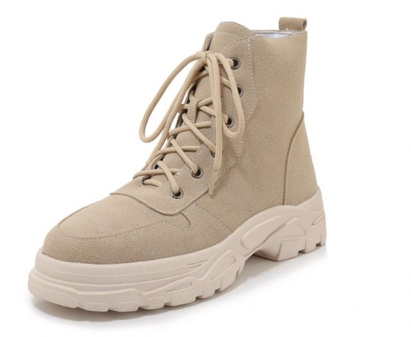 Pelae Støvler Ankelhøjde - Beige med pels