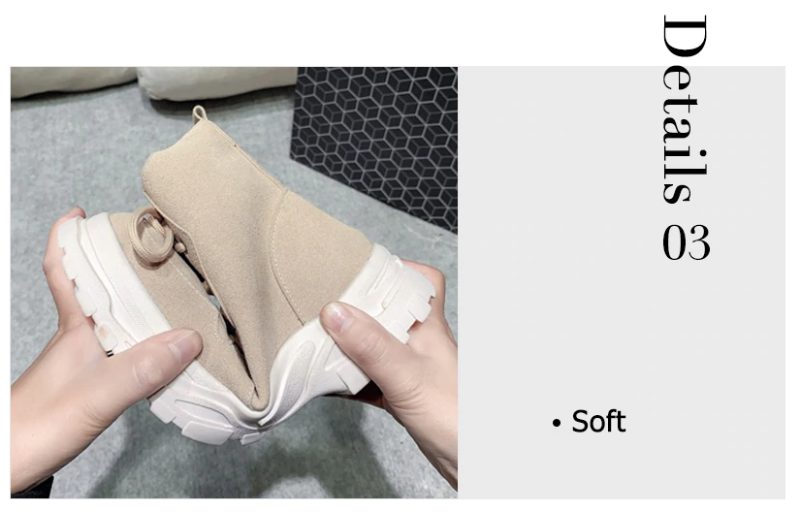 Pelae Støvler Ankelhøjde - Beige med pels