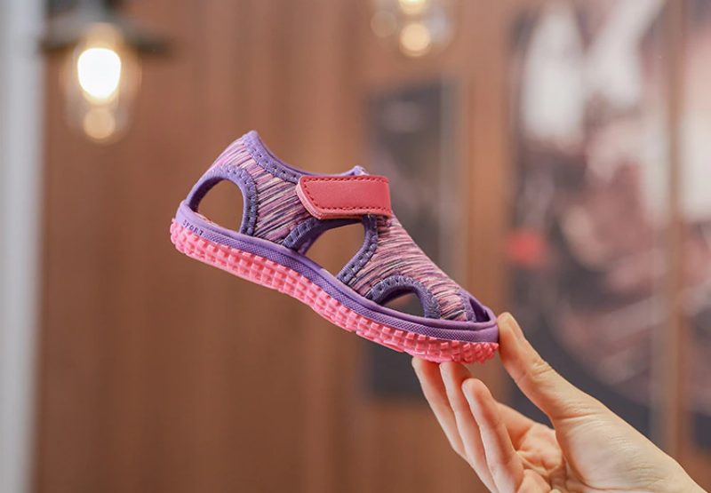 Peña Unisex Udendørs Sandal Til Børn - Sort