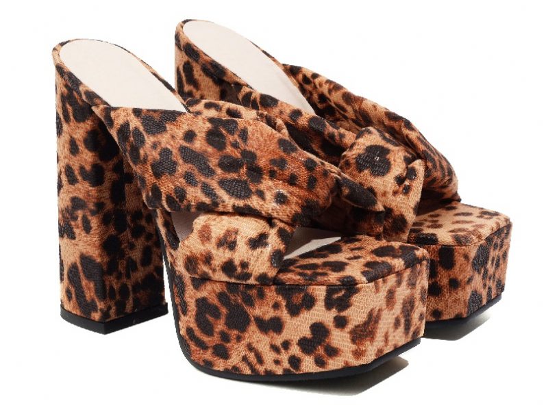 Penelope Platform Sandal Til Kvinder - Grøn