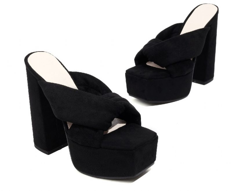 Penelope Platform Sandal Til Kvinder - Grøn