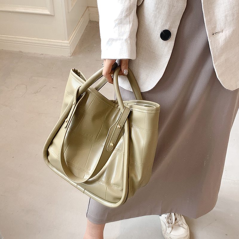 Peniche Crossbody-håndtaske I Læder Til Kvinder - Sort
