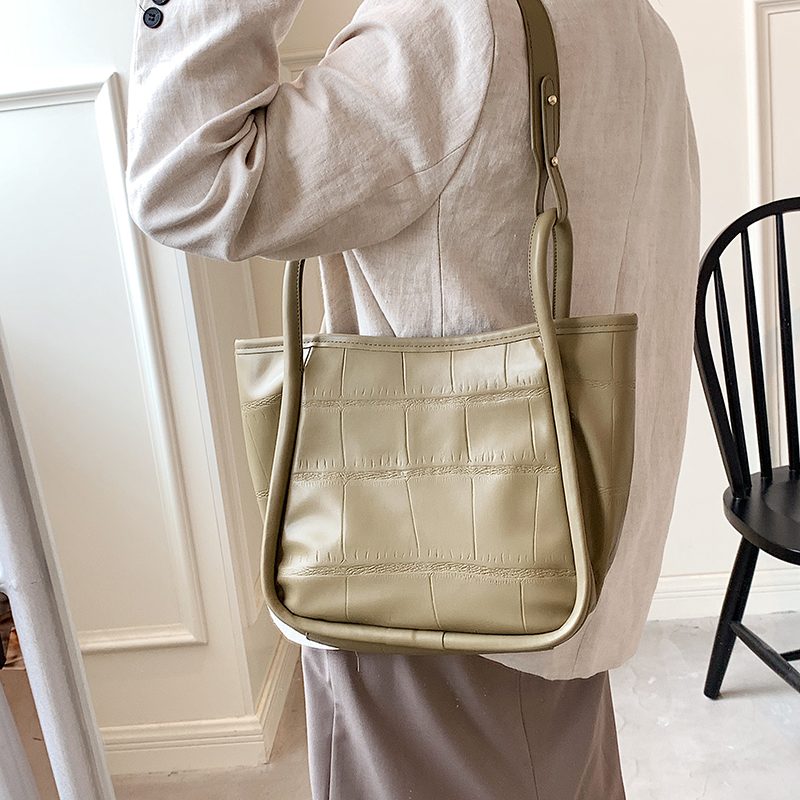 Peniche Crossbody-håndtaske I Læder Til Kvinder - Sort