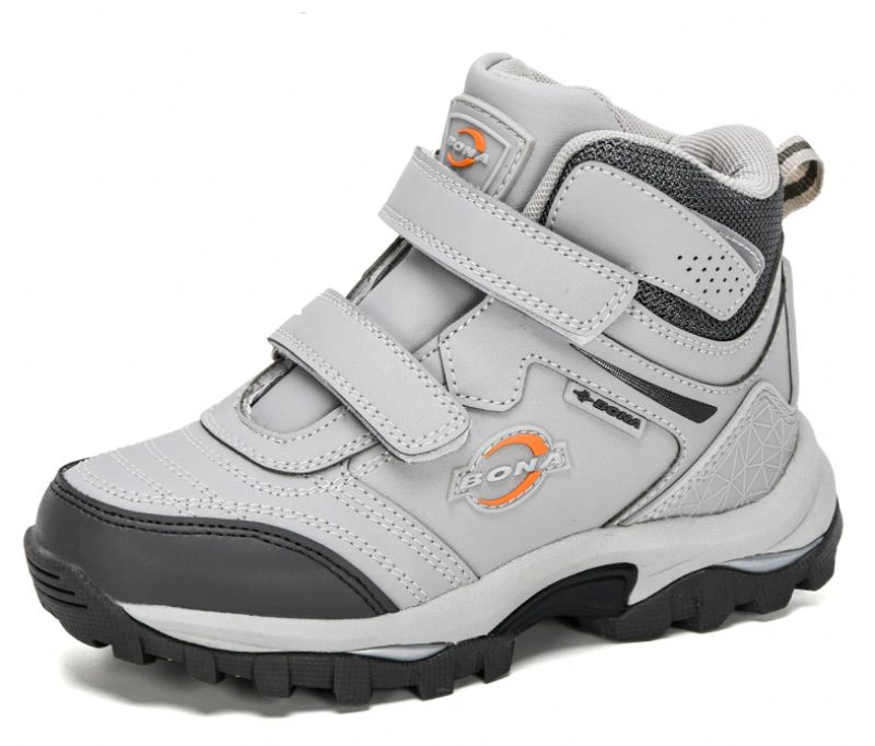 Peraud High Top Sneaker Til Drenge - Grå