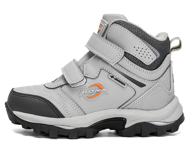 Peraud High Top Sneaker Til Drenge - Grå