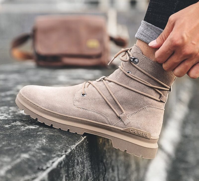 Percy Mænds Støvler - Khaki