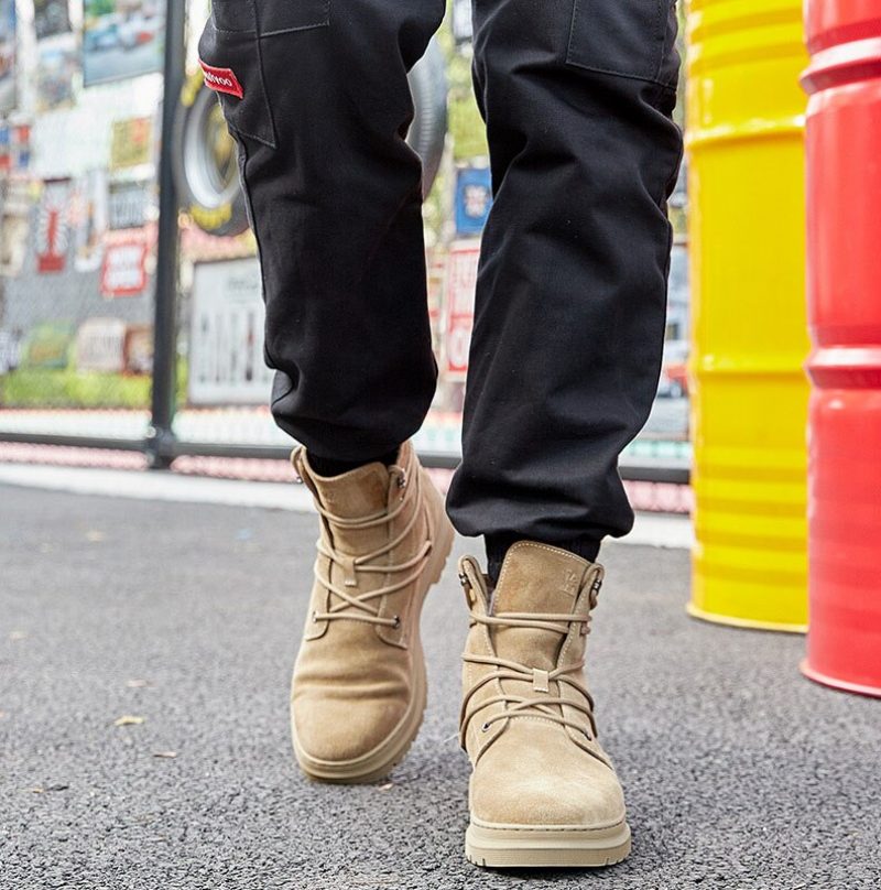 Percy Mænds Støvler - Khaki