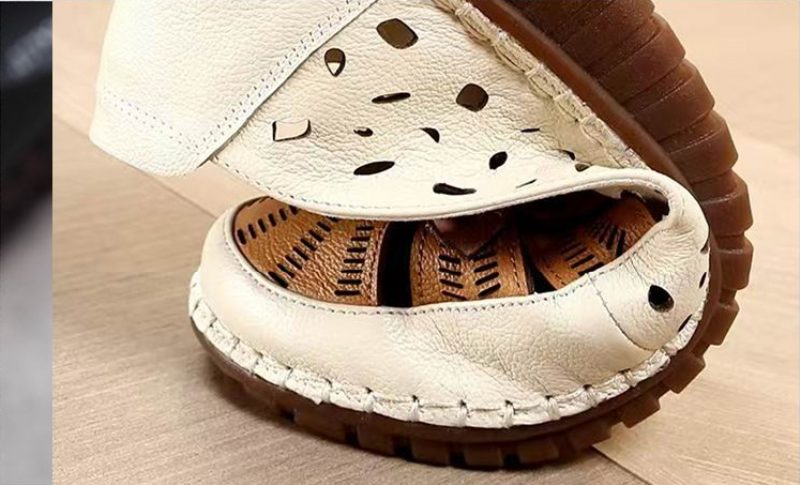Perla Dame Loafer Sko - Hvid