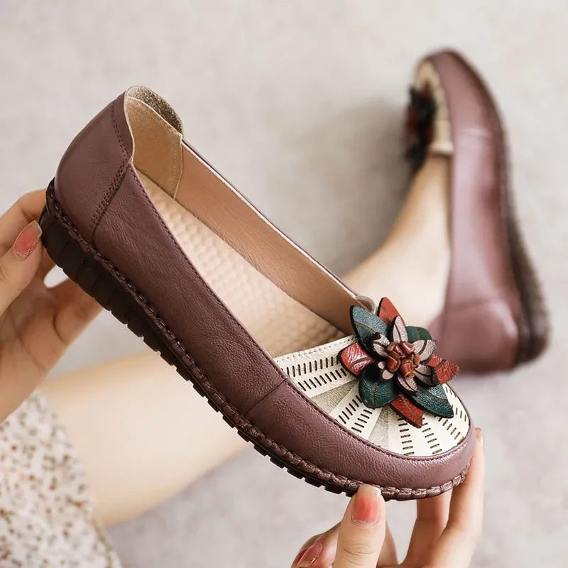 Perla Dame Loafer Sko - Hvid