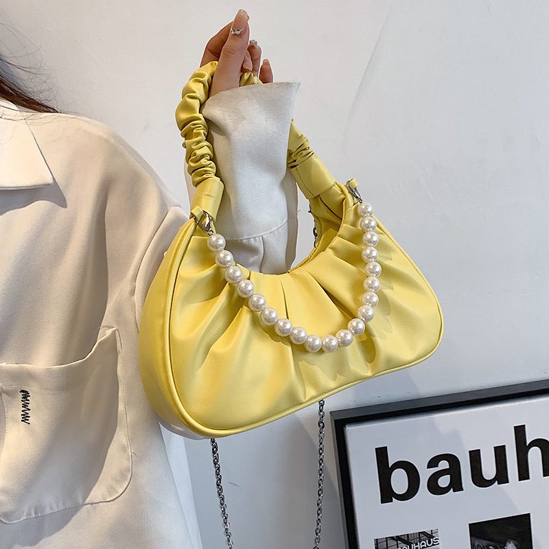 Perla Small Luxury Crossbody-håndtaske Til Kvinder - Sort