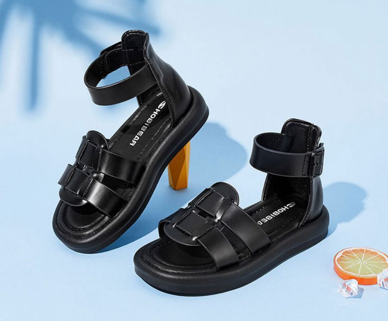 Persa Piges Romerske Sandal - Sort