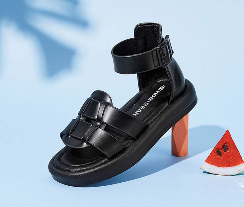 Persa Piges Romerske Sandal - Sort