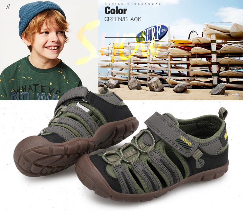 Phineas Drenge Udendørs Sandaler - Grå