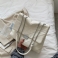 32cm-Lærred Hvid