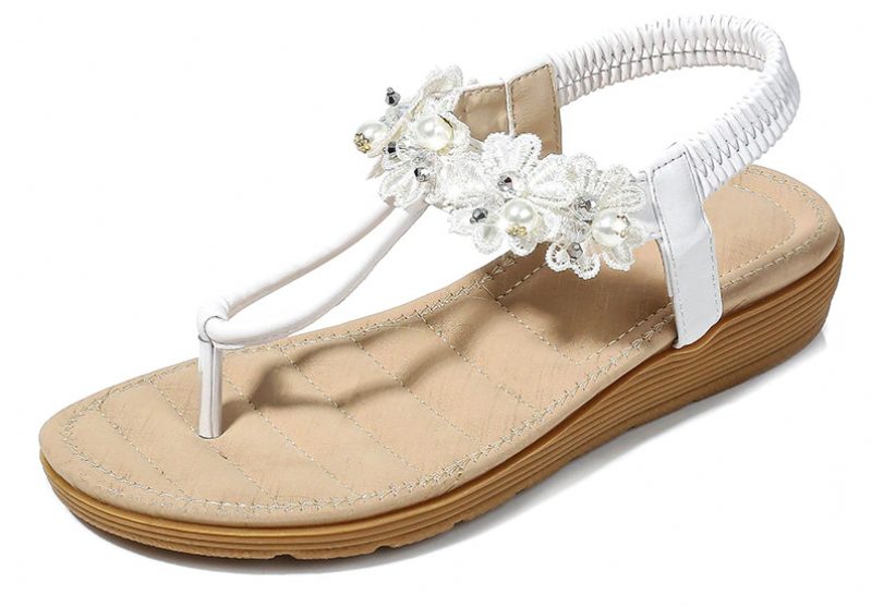 Pilar Komfortabel Sandal Til Kvinder Med Elastik - Pink