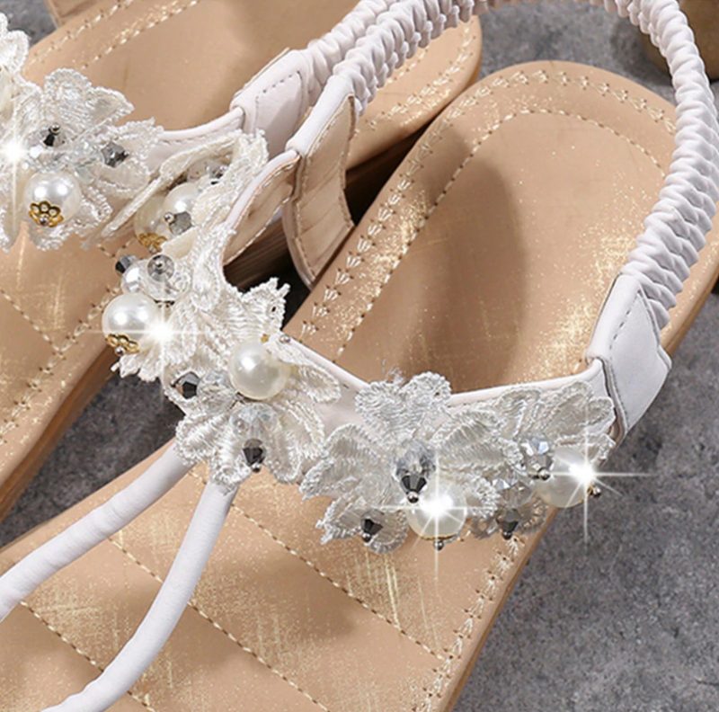 Pilar Komfortabel Sandal Til Kvinder Med Elastik - Pink