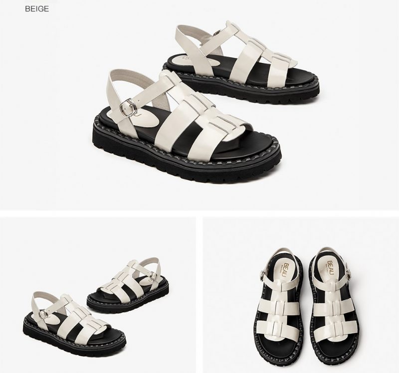 Pilar Sandal Til Kvinder - Beige