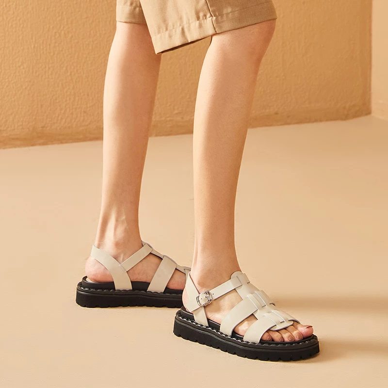 Pilar Sandal Til Kvinder - Beige